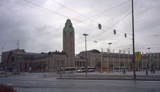 La gare d'Helsinki...