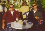 ... sur une terrasse � Stavanger...